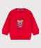 Babies' Fleece Sweatshirt TERKUIT red