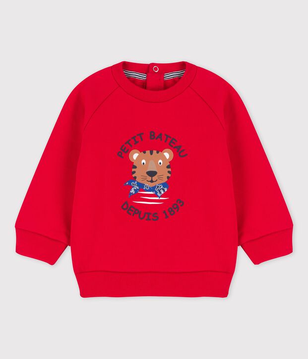Babies' Fleece Sweatshirt red