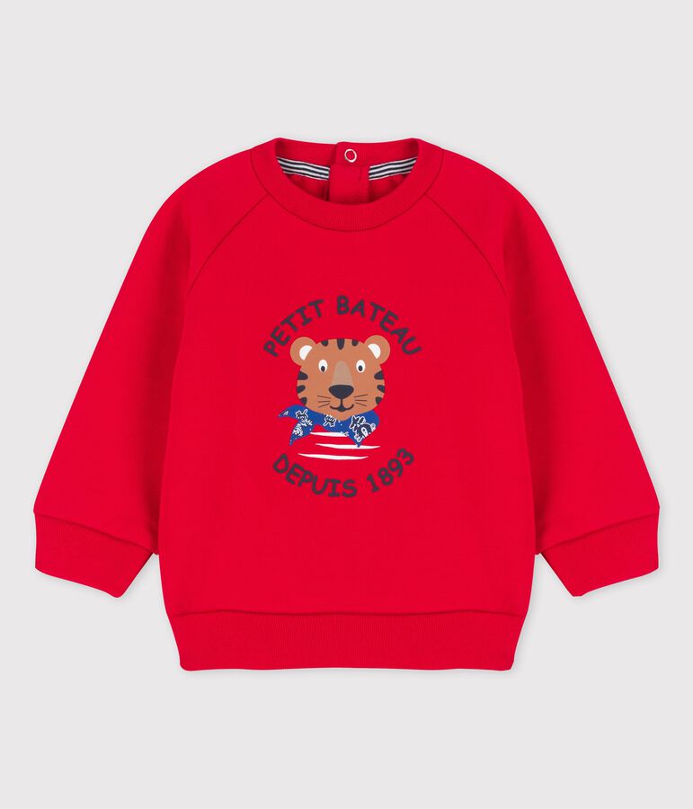 Babies' Fleece Sweatshirt red