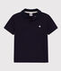 Boys' Short-Sleeved Cotton Polo Shirt