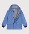 Children's plain iconic raincoat blue