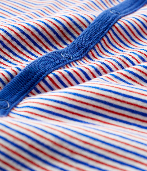 Baby Boys' Footless Sleepsuit white/multicolor