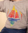Babies' Fleece Sweatshirt CHATON CHINE grey