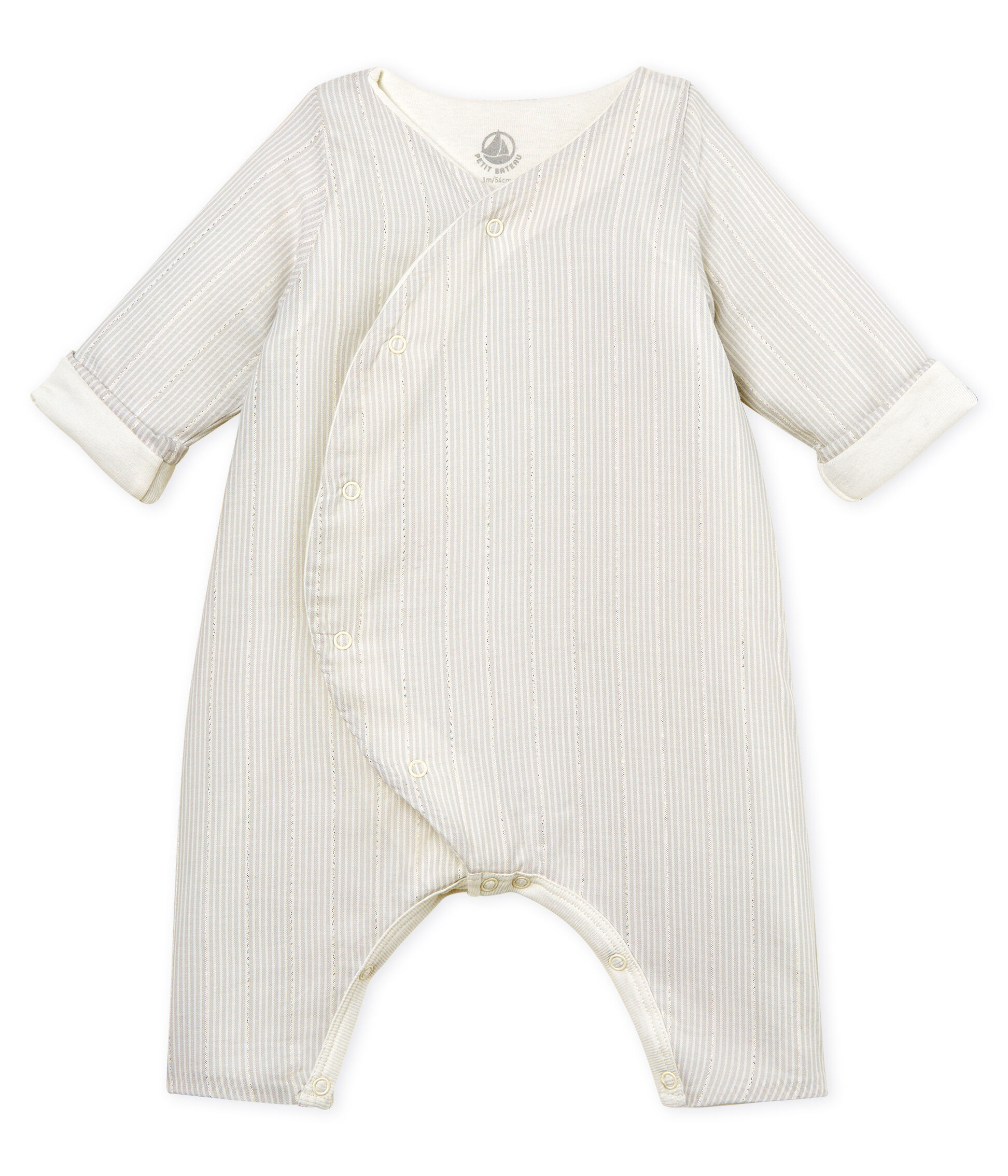Baby boys' striped long jumpsuit 