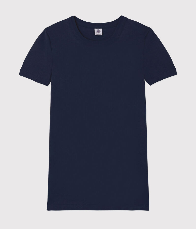 Women's Iconic Round Neck T-Shirt SMOKING blue
