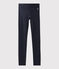 Girls' Jersey Leggings SMOKING blue/OR yellow