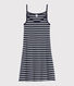 Women's striped babydoll nightdress
