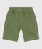 Children's cotton cargo Bermuda shorts OLIVINE green