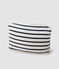 Breton pouch MARSHMALLOW white/SMOKING blue
