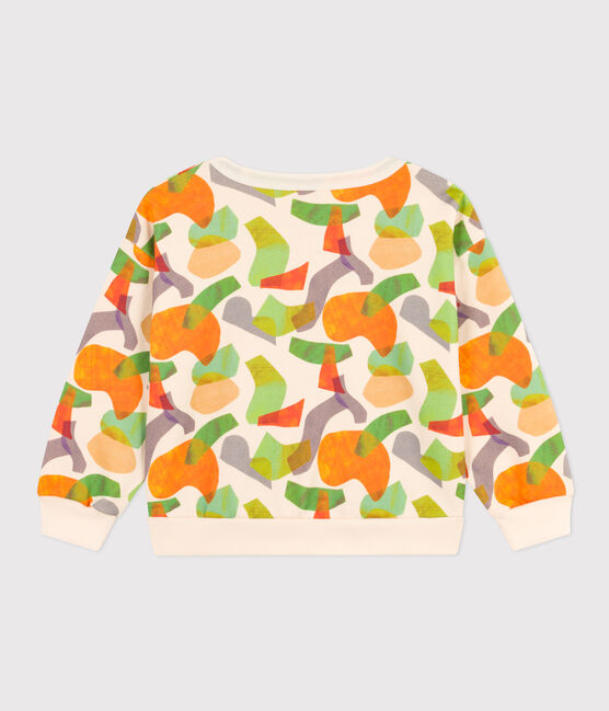 Children's Printed Fleece Sweatshirt AVALANCHE white/MULTICO
