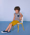 Boys' Sleeveless Top SMOKING blue/MARSHMALLOW white