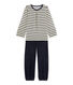 Girl's terry velour pyjamas
