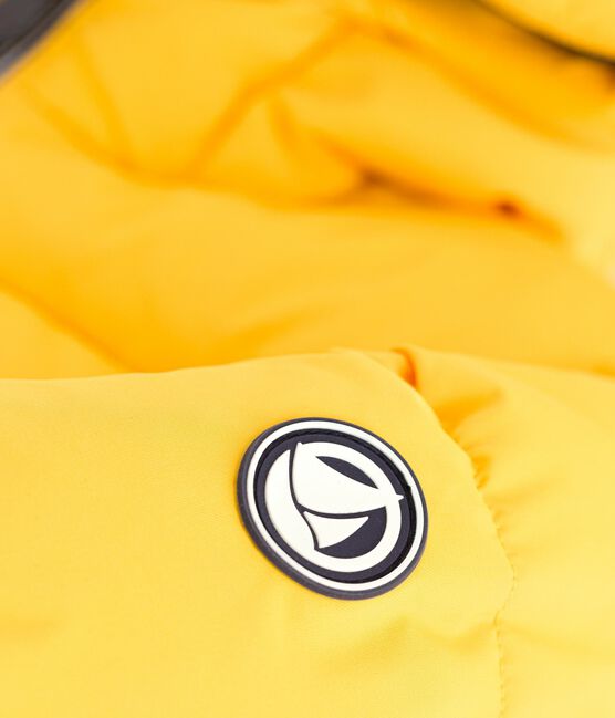 Children's plain puffer jacket JAUNE yellow