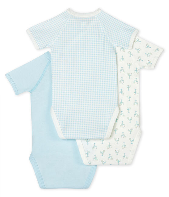 Short-Sleeved Newborn Bodysuit - 3-Piece Set variante 1