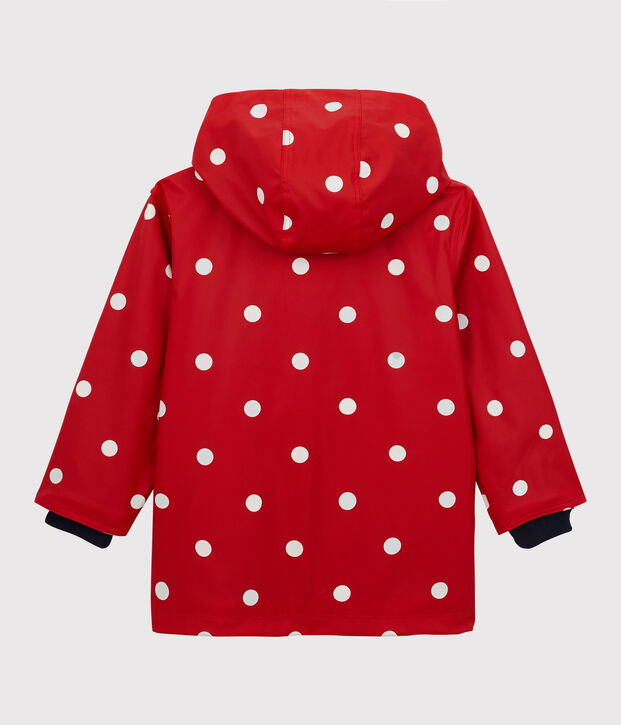 Girls' Raincoat red/multicolor