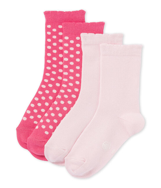 Set of girls' socks . set