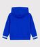Children's cotton hoodie PERSE blue