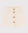 Girls' Denim Skirt AVALANCHE Ecru