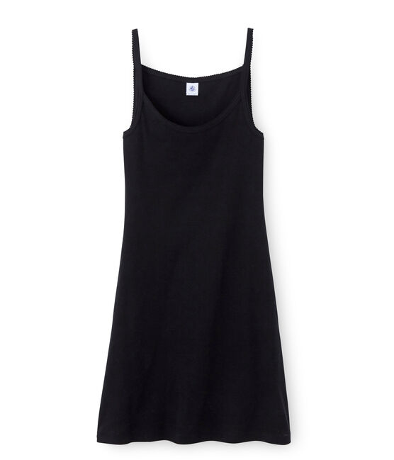 Women's sleeveless dress NOIR black