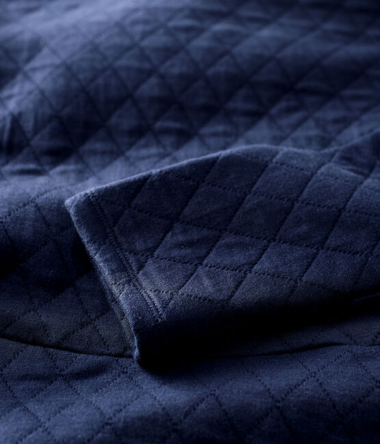 Women's Tube-Knit Quilted Dress SMOKING blue