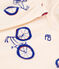 Unisex Snugfit Cotton Pyjamas AVALANCHE white/MULTICO