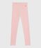 Children's plain cotton leggings JOLI pink