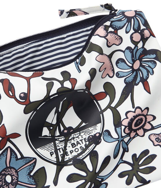 Printed clutch bag MARSHMALLOW white/MULTICO white