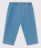 Babies' Organic Light Denim Trousers DENIM CLAIR blue