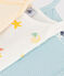 Children's printed cotton tank tops - 3-pack variante 1