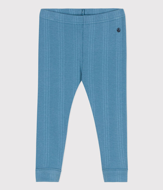Babies' Cotton Leggings LAVIS blue