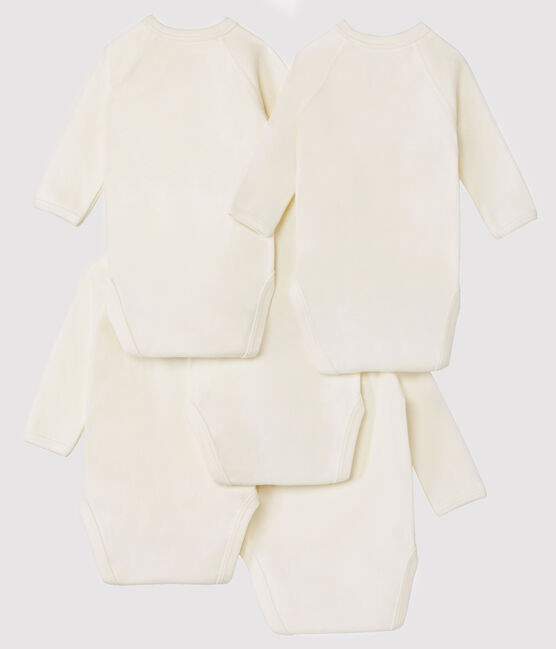 Newborn Babies' Long-Sleeved Bodysuit - 5-Piece Set variante 1