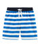 Boys' Beach Shorts RIYADH blue/MARSHMALLOW white