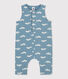 Babies' Patterned Fleece Jumpsuit