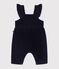 Babies' long-leg dungarees in plain corduroy SOIR
