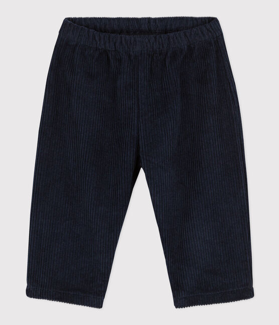 Babies' Large Corduroy Trousers SMOKING blue