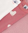 Babies short-sleeved heart-pattern cotton bodysuits - 3-pack variante 1