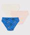 Girls' Organic Cotton Bandanna Briefs - 3-Pack variante 1