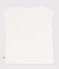 Children's short-sleeved cotton T-shirt white