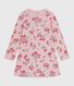 Children's floral print cotton nightdress