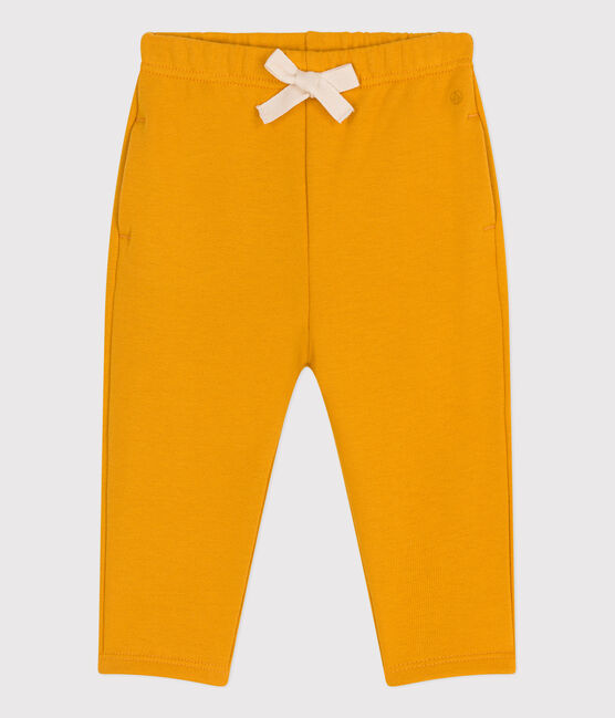 Babies' Fleece Trousers BOUDOR yellow