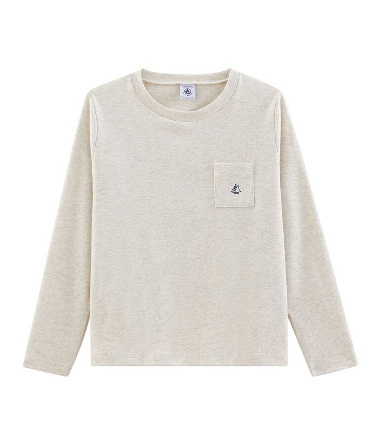 Boys' Long-Sleeved T-shirt beige
