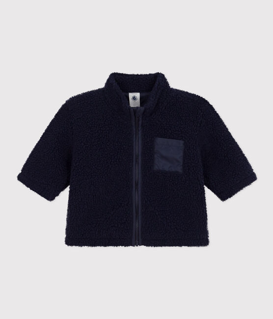Babies' Sherpa Jacket SMOKING blue