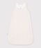 Babies' 1.5 TOG flower-print cotton sleeping bag white/multicolor