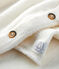 Babies' Clothing in Cotton/Merino Wool/Polyester - 2-Piece Set MARSHMALLOW white