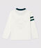 Boys' Long-Sleeved Cotton T-Shirt white