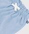 Babies' chambray trousers blue