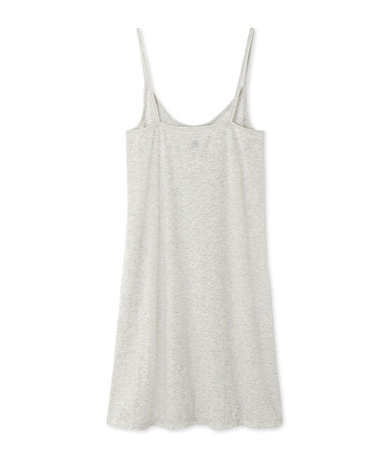 Chemise à bretelles femme en coton léger BELUGA CHINE grey