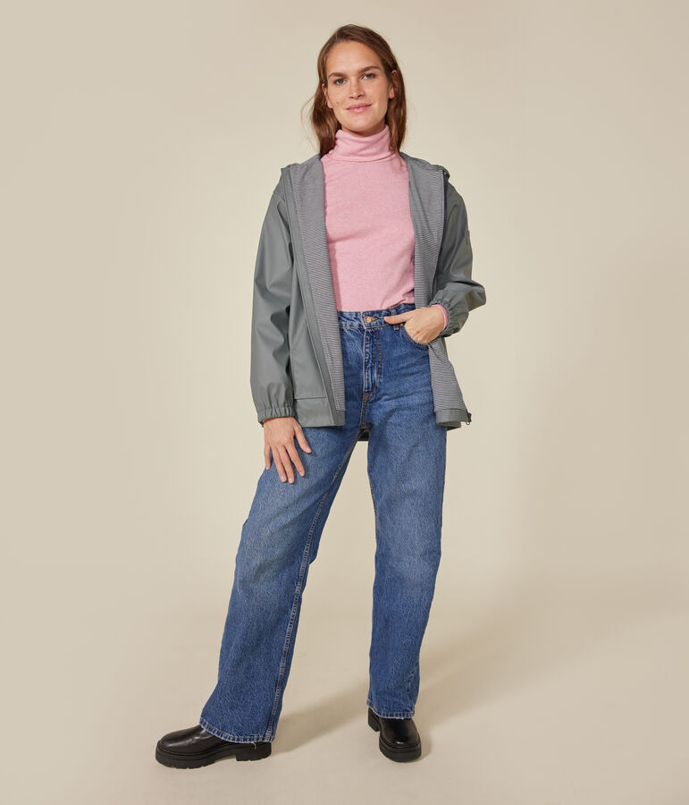 Women's Hooded Raincoat green