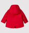 Baby boy's mid-length parka TERKUIT red