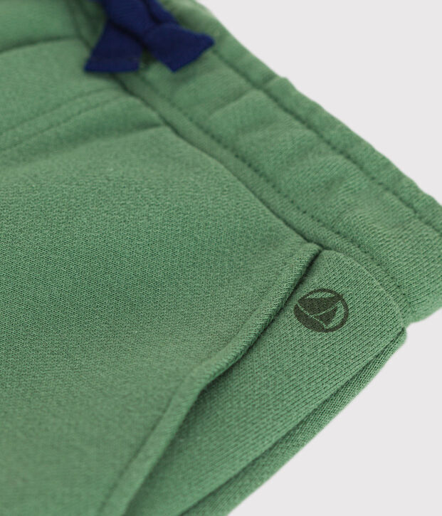 Boys' jogging trousers green